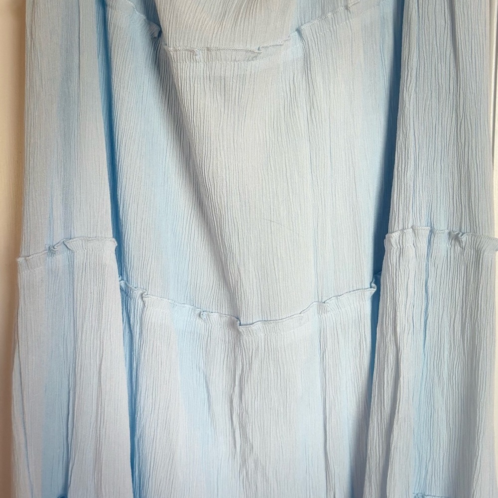 No Boundaries Light Blue Skirt